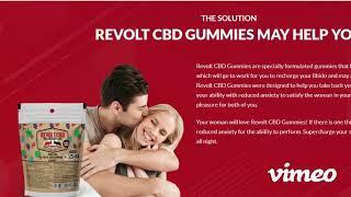 Revolt CBD Gummies [Updates] Reclaim Your Confidence + Updates Reviews