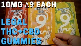 Hometown Hero Select Spectrum delta-9 THC+CBD Gummies Review