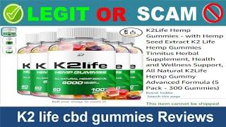 K2 life cbd gummies Reviews ( Jun 2024) Beware of Scam! Watch Now!