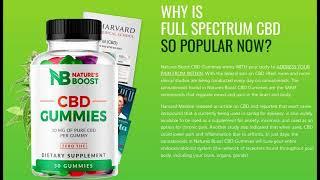 Natures Boost CBD Gummies